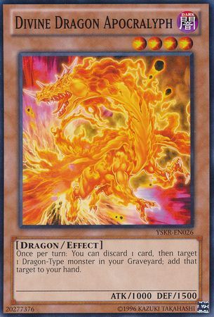 Divine Dragon Apocralyph - YSKR-EN026 - Common Unlimited Starter Deck: Kaiba Reloaded Unlimited Singles