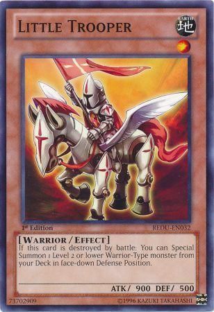 Little Trooper - REDU-EN032 - Common 1st Edition Return of the Duelist 1st Edition Singles (espanol)