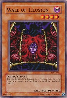 Wall of Illusion - SDY-034 - Common Unlimited Starter Deck: Yugi [SDY] Unlimited Singles