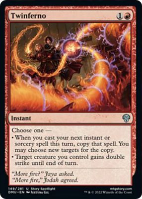 Twinferno 149/281 - Dominaria United (DMU)