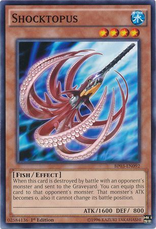 Shocktopus - BP03-EN092 - Common 1st Edition Battle Pack 3: Monster League 1st Edition Singles
