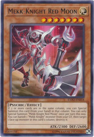 Mekk-Knight Red Moon - EXFO-EN018 - Rare Unlimited Extreme Force [EXFO] Unlimited Singles (espanol)