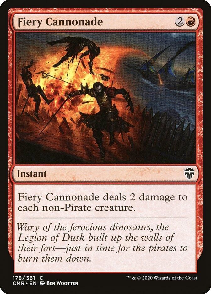Fiery Cannonade 178/361 - Commander Legends (CMR)