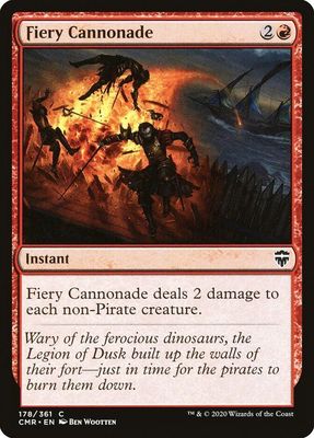 Fiery Cannonade 178/361 - Commander Legends (CMR)