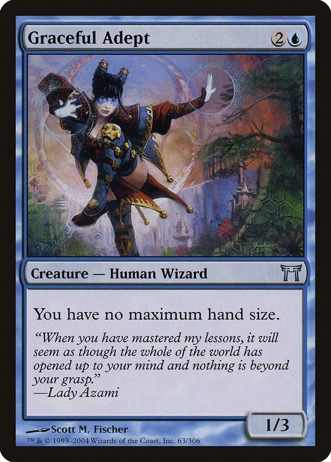 Graceful Adept 63/306 - Champions of Kamigawa (CHK)