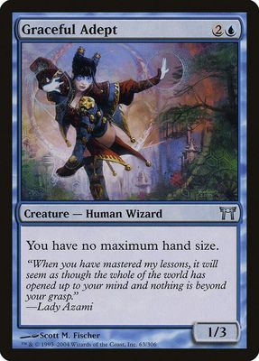 Graceful Adept 63/306 - Champions of Kamigawa (CHK)