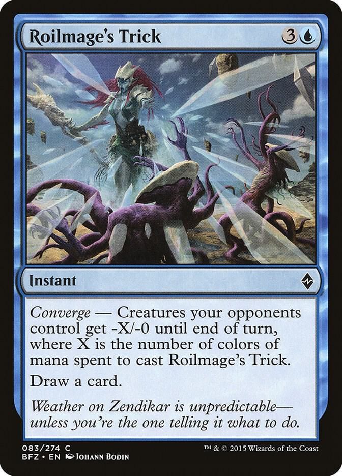 Roilmage&#39;s Trick 083/274 - Battle for Zendikar (BFZ)