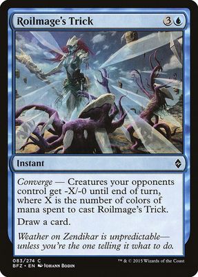 Roilmage&#39;s Trick 083/274 - Battle for Zendikar (BFZ)