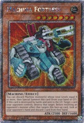 Machina Fortress - RA03-EN233 - Platinum Secret Rare 1st Edition Quarter Century Bonanza 1st Edition Singles