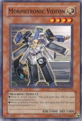 Morphtronic Videon - RGBT-EN015 - Common 1st Edition Raging Battles [RGBT] 1st Edition Singles