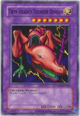 Twin-Headed Thunder Dragon - RP01-EN042 - Common - Reprint Retro Pack: 2020 Reprint (RP01) Singles