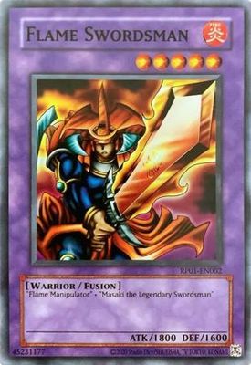 Flame Swordsman - RP01-EN002 - Common - Reprint Retro Pack: 2020 Reprint (RP01) Singles