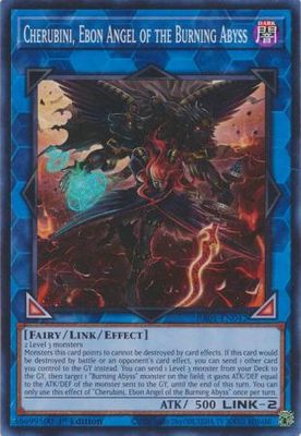 Cherubini, Ebon Angel of the Burning Abyss - RA01-EN042 - Super Rare 25th Anniversary Rarity Collection Singles (espanol)