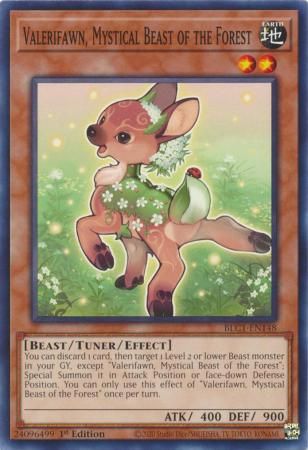 Valerifawn, Mystical Beast of the Forest - BLC1-EN148 - Common 1st Edition Battles of Legend: Chapter 1 1st Edition Singles