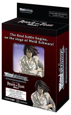 SH7 Attack On Titan Weiss Schwarz Trial Deck Nuevo Sellado
