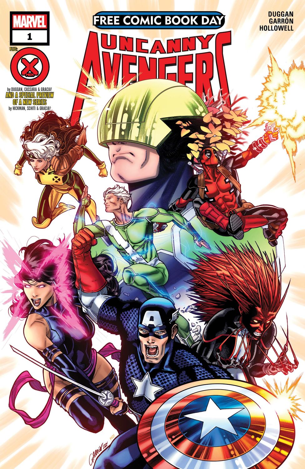 SH Uncanny Avengers Free Comic Book Day Issue Marvel Comics Ingles
