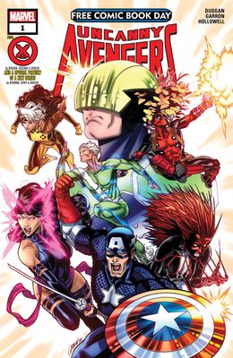 SH Uncanny Avengers Free Comic Book Day Issue Marvel Comics Ingles