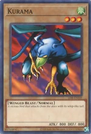 Kurama - LOB-EN039 - Common Unlimited (25th Reprint) Legend of Blue Eyes White Dragon 25th Anniversary (espanol)