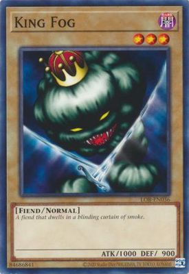 King Fog - LOB-EN036 - Common Unlimited (25th Reprint) Legend of Blue Eyes White Dragon 25th Anniversary (espanol)
