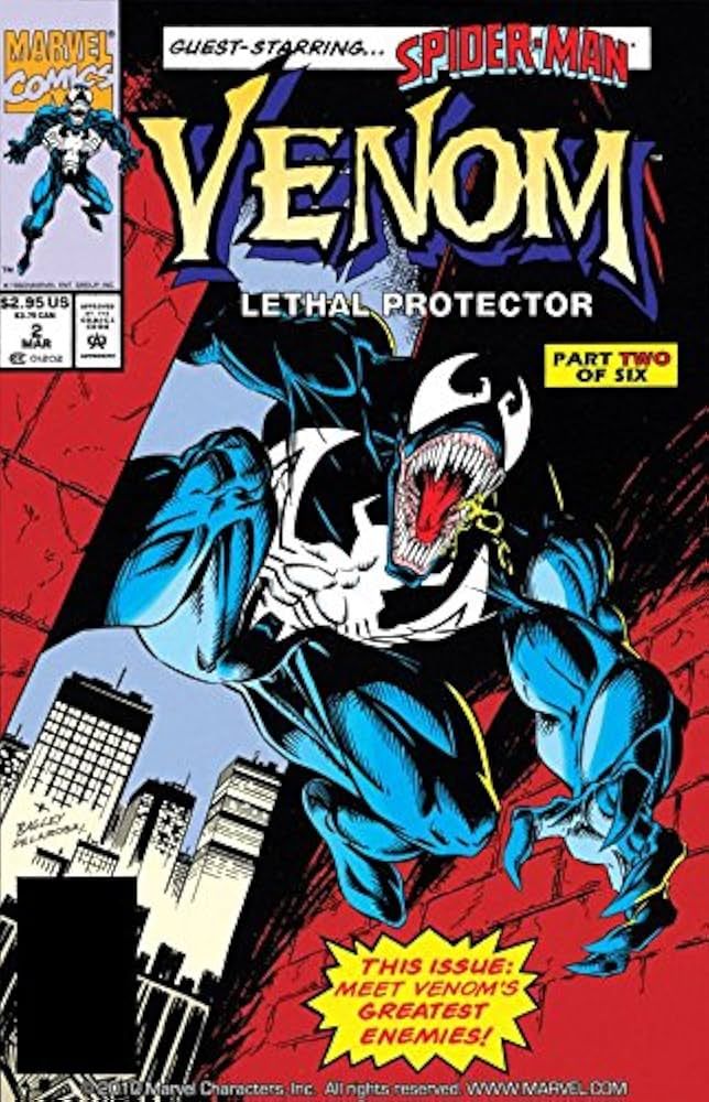 SH Venom Lethal Protector Issue 2 Marvel Comics Ingles Spiderman