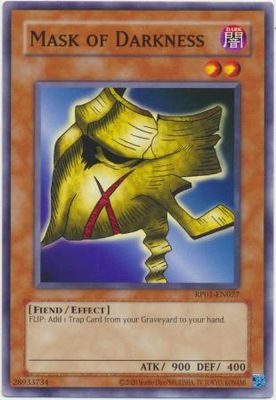 Mask of Darkness - RP01-EN027 - Common - Reprint Retro Pack: 2020 Reprint (RP01) Singles