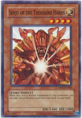 Senju of the Thousand Hands - RP01-EN068 - Common - Reprint Retro Pack: 2020 Reprint (RP01) Singles