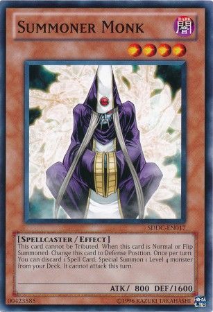 Summoner Monk - SDDC-EN017 - Common Unlimited Structure Deck: Dragons Collide Unlimited Singles