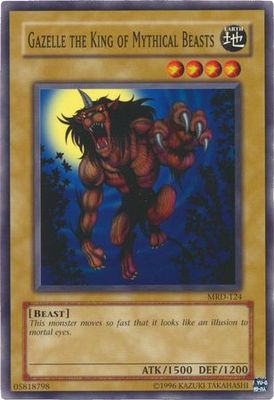 Gazelle the King of Mythical Beasts - MRD-124 - Common Unlimited Metal Raiders [MRD] Unlimited Singles