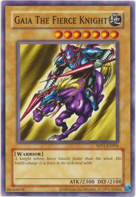 Gaia The Fierce Knight - RP01-EN004 - Common - Reprint Retro Pack: 2020 Reprint (RP01) Singles
