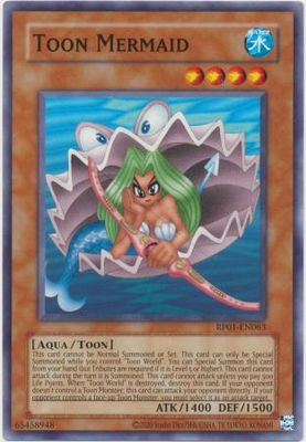 Toon Mermaid - RP01-EN063 - Common - Reprint Retro Pack: 2020 Reprint (RP01) Singles