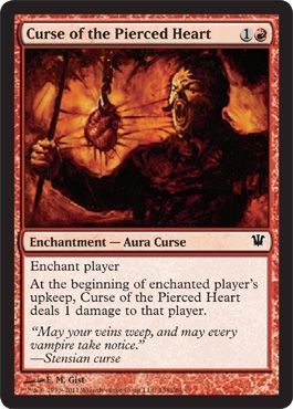 Curse of the Pierced Heart 138/264 - Innistrad Singles (Español)