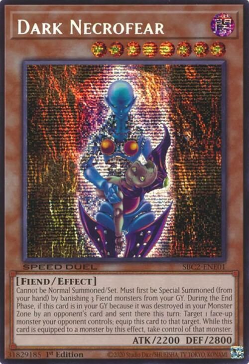 Dark Necrofear (PSR) - Speed Duel: Battle City Finals (SBC2) Speed Duel: Battle City Finals