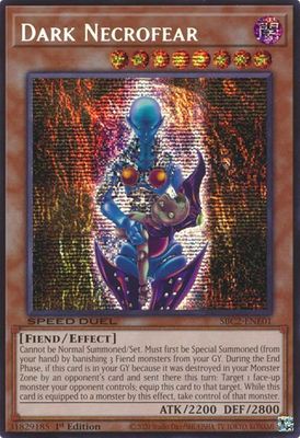Dark Necrofear (PSR) - Speed Duel: Battle City Finals (SBC2) Speed Duel: Battle City Finals