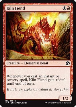 Kiln Fiend 137/249 Iconic Masters Singles