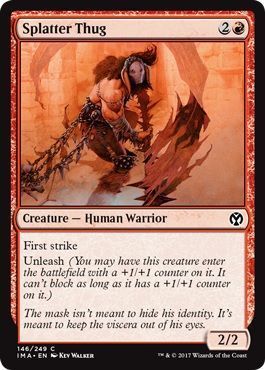 Splatter Thug 146/249 Iconic Masters Singles