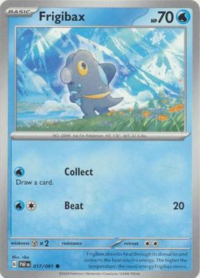 Frigibax - 017/091 - Common Scarlet &amp; Violet: Paldean Fates Singles