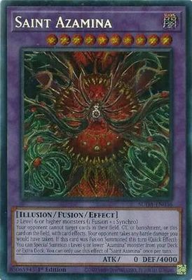 Saint Azamina - SUDA-EN036 - Secret Rare 1st Edition Supreme Darkness 1st Edition Singles *Espanol*