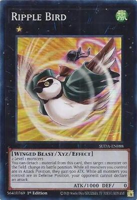Ripple Bird - SUDA-EN088 - Super Rare 1st Edition Supreme Darkness 1st Edition Singles *Espanol*