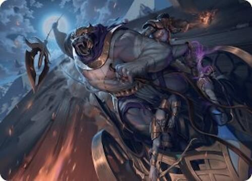 Zahur, Glory&#39;s Past Art Card - Art Series: Aetherdrift (AADFT) Art Series: Aetherdrift