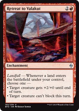 Retreat to Valakut 153/274 - Battle for Zendikar Singles