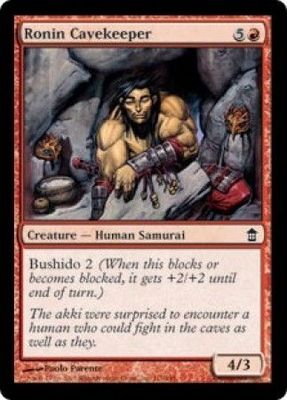 Ronin Cavekeeper Saviors of Kamigawa Singles