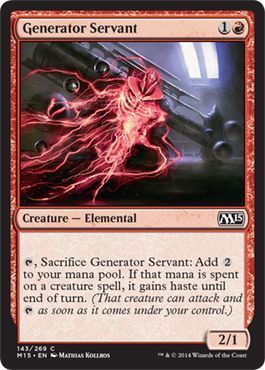 Generator Servant 143/269 - Magic 2015 (M15) Singles (Frances)
