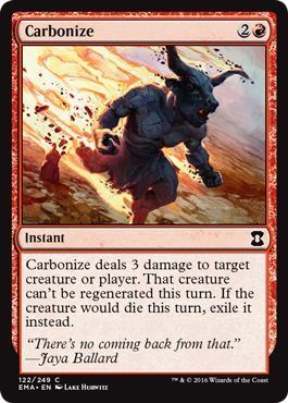 Carbonize 122/249 - Eternal Masters Singles