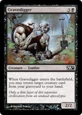 Gravedigger 98/249 - Magic 2011 (M11) Singles (espanol)