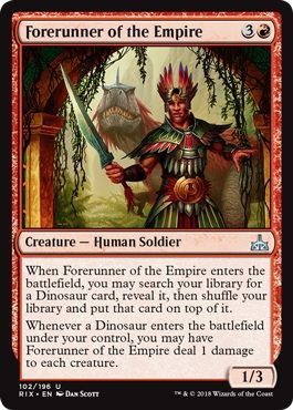 Forerunner of the Empire 102/196 - Rivals of Ixalan Singles