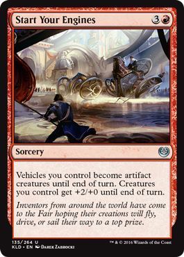 Start Your Engines 135/264 - Kaladesh Singles (Español)
