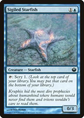 Sigiled Starfish 52/165 - Journey Into Nyx (JOU)
