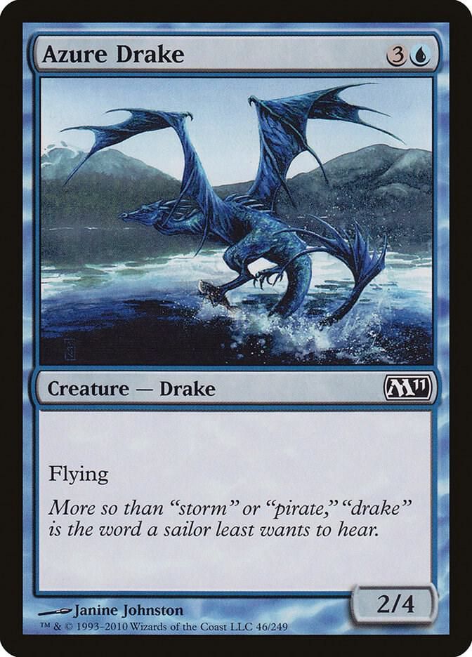 Azure Drake 46/249 - Magic 2011 (M11)