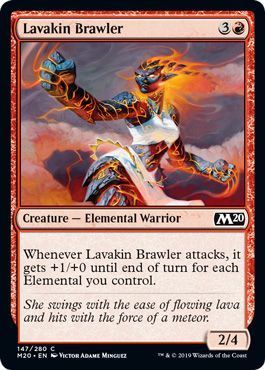Lavakin Brawler 147/280 Magic 2020 (M20) Singles (Español)