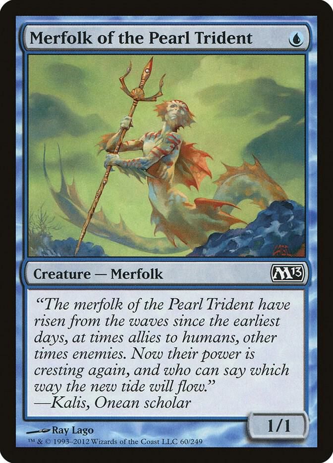 Merfolk of the Pearl Trident 60/249 - Magic 2013 (M13)